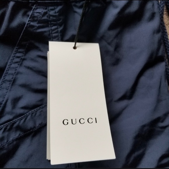 Gucci Web-stripe Cotton-canvas Track Pants - Picture 4 of 5